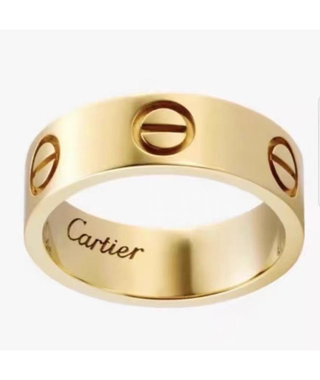 CARTIER Желтое кольцо из желтого золота, фото 7