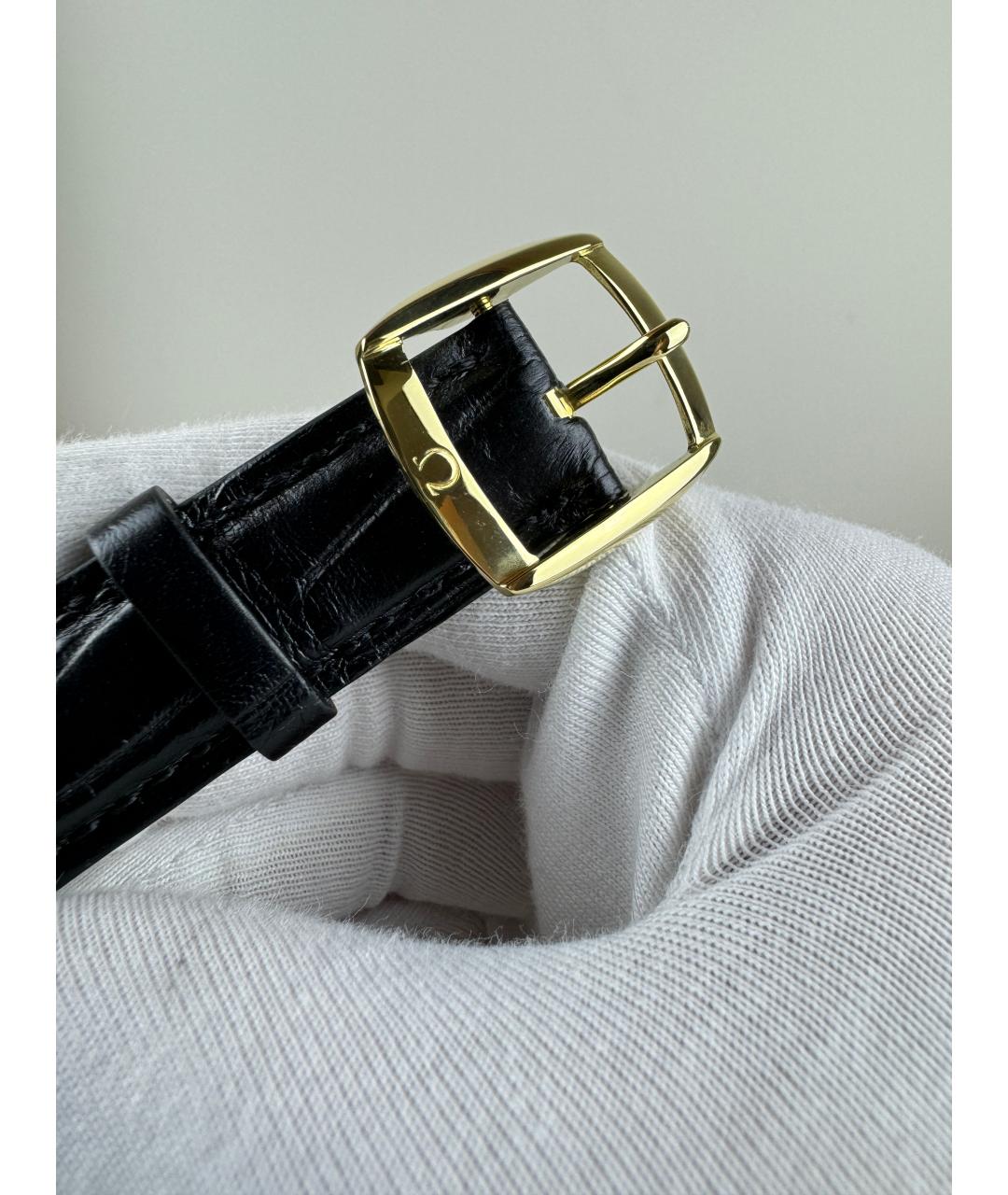OMEGA Золотые часы из желтого золота, фото 5