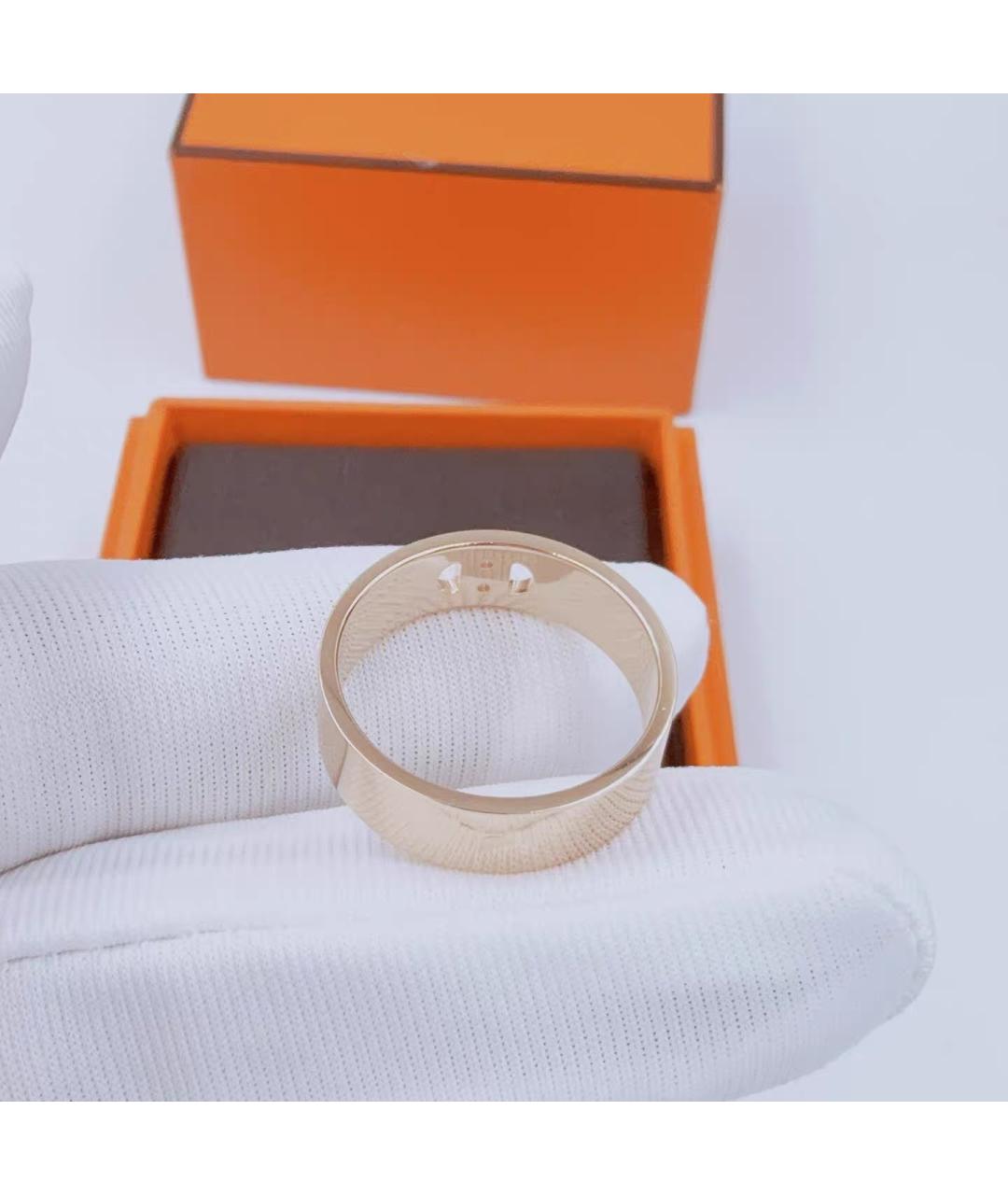 HERMES Розовое кольцо из розового золота, фото 6