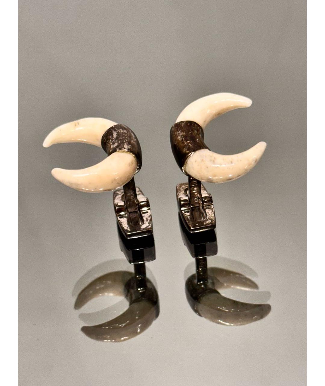 ALEXANDER MCQUEEN Белые запонки, фото 4