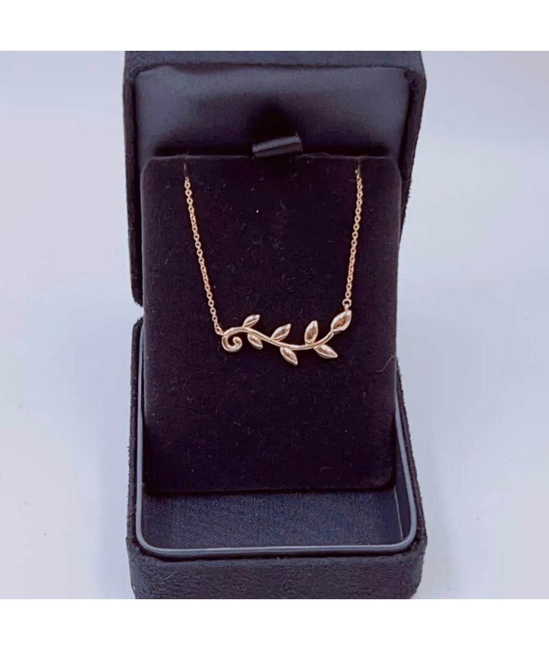 TIFFANY&CO Розовая подвеска из розового золота, фото 3