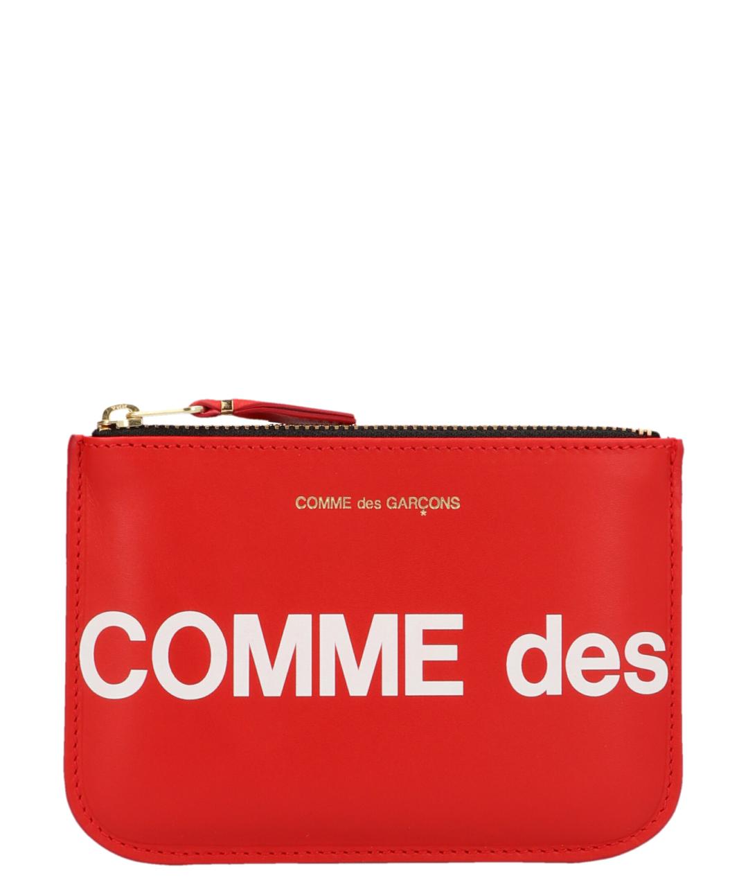 COMME DES GARÇONS WALLET Красный кожаный кошелек, фото 1