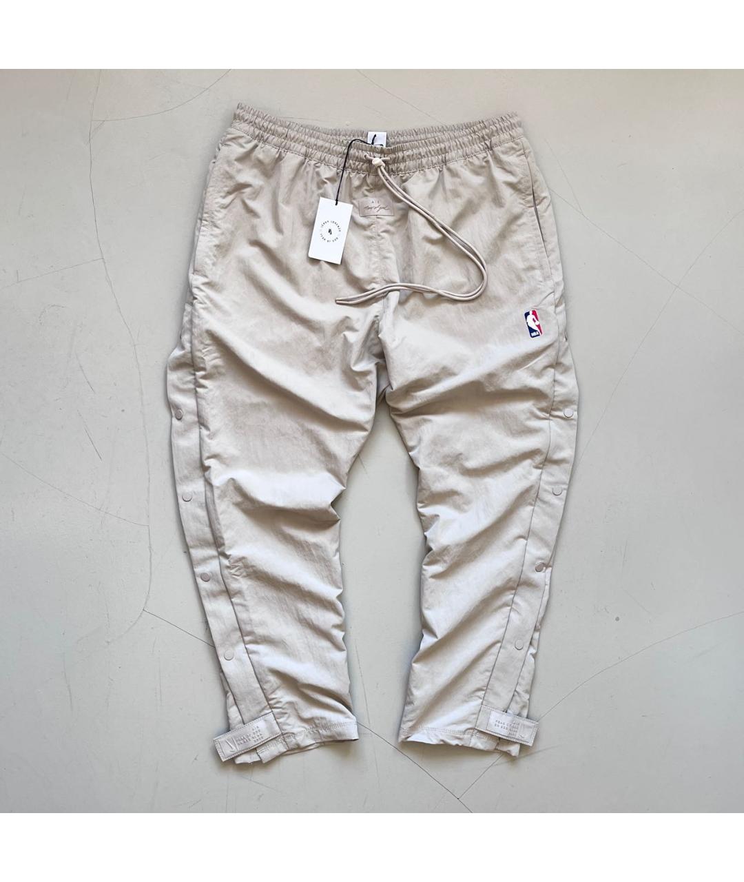 FEAR OF GOD Бежевые синтетические повседневные брюки, фото 3