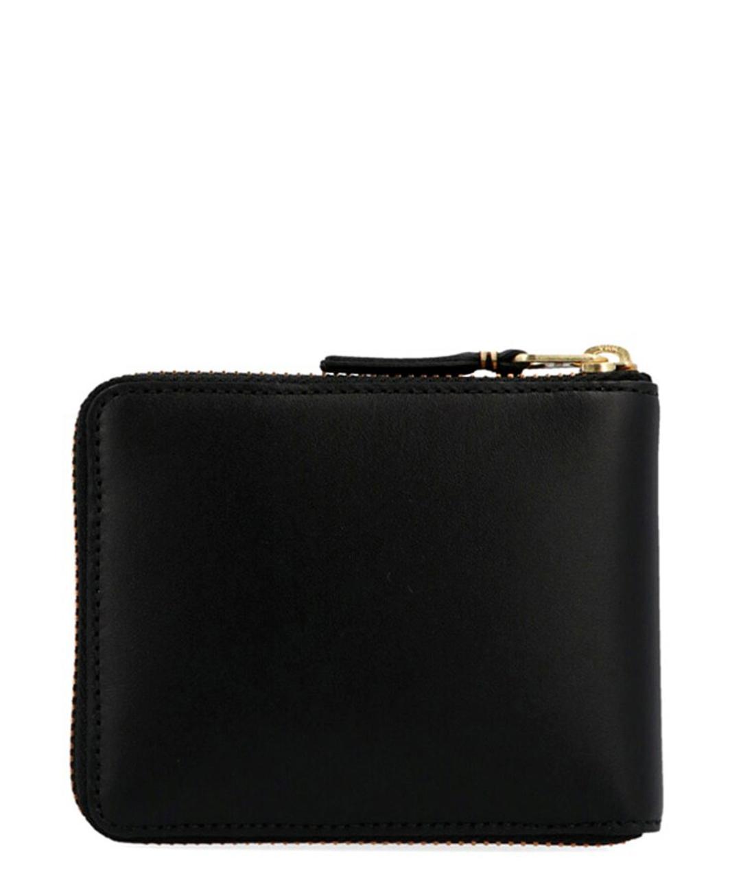 COMME DES GARÇONS WALLET Черный кожаный кошелек, фото 2