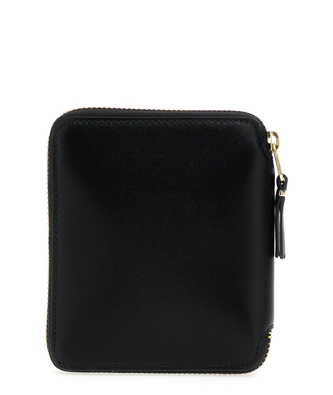 COMME DES GARÇONS WALLET Черный кожаный кошелек, фото 2