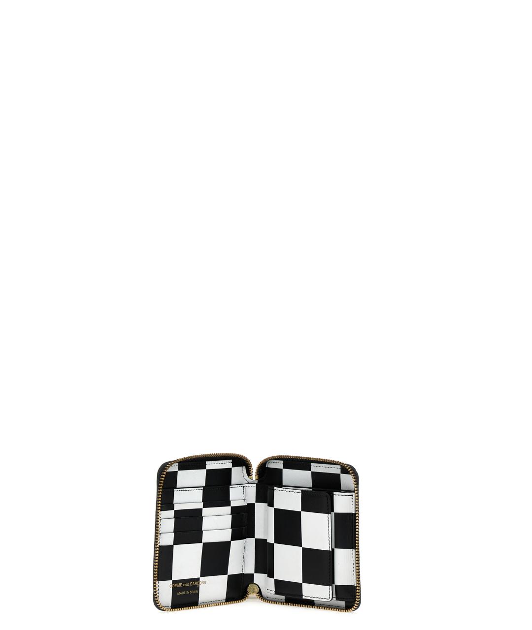 COMME DES GARÇONS WALLET Черный кожаный кошелек, фото 3