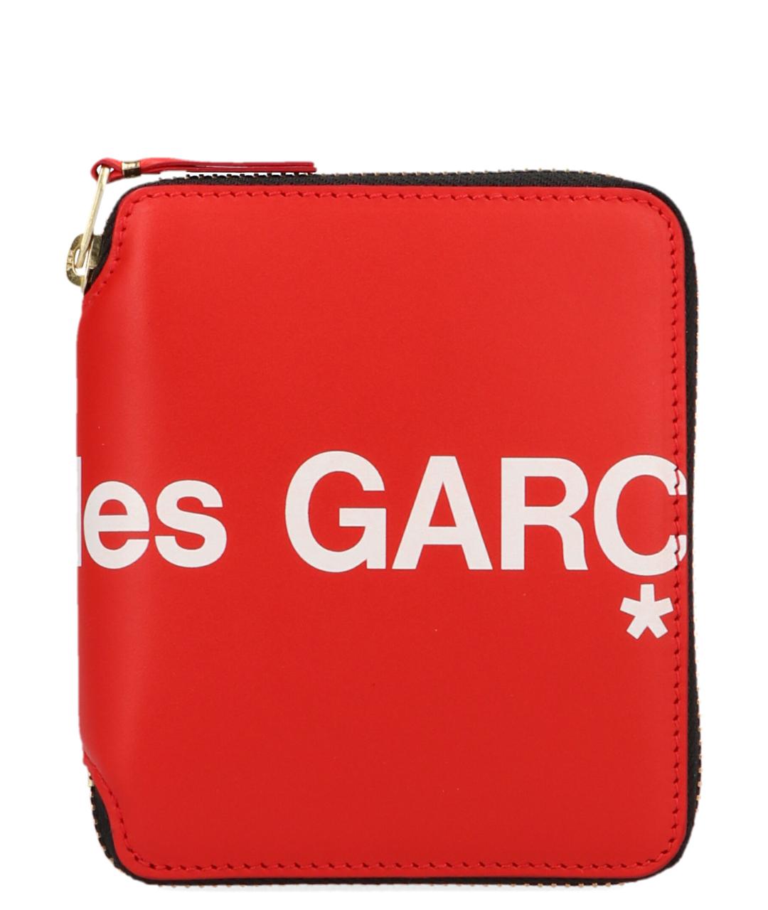 COMME DES GARÇONS WALLET Красный кожаный кошелек, фото 1