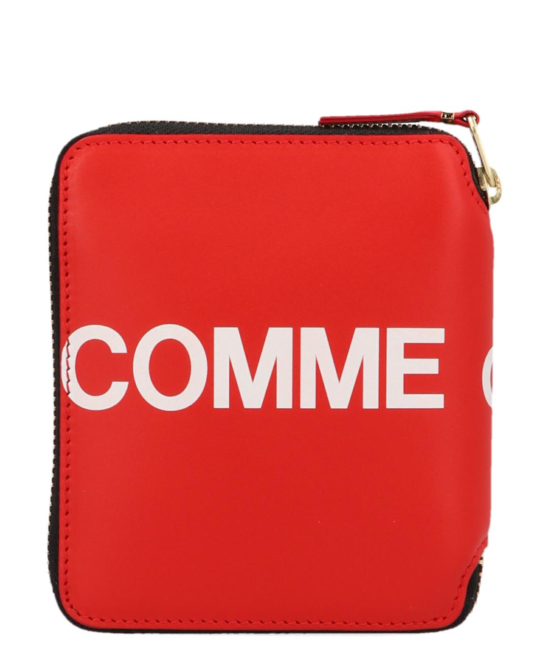 COMME DES GARÇONS WALLET Красный кожаный кошелек, фото 2