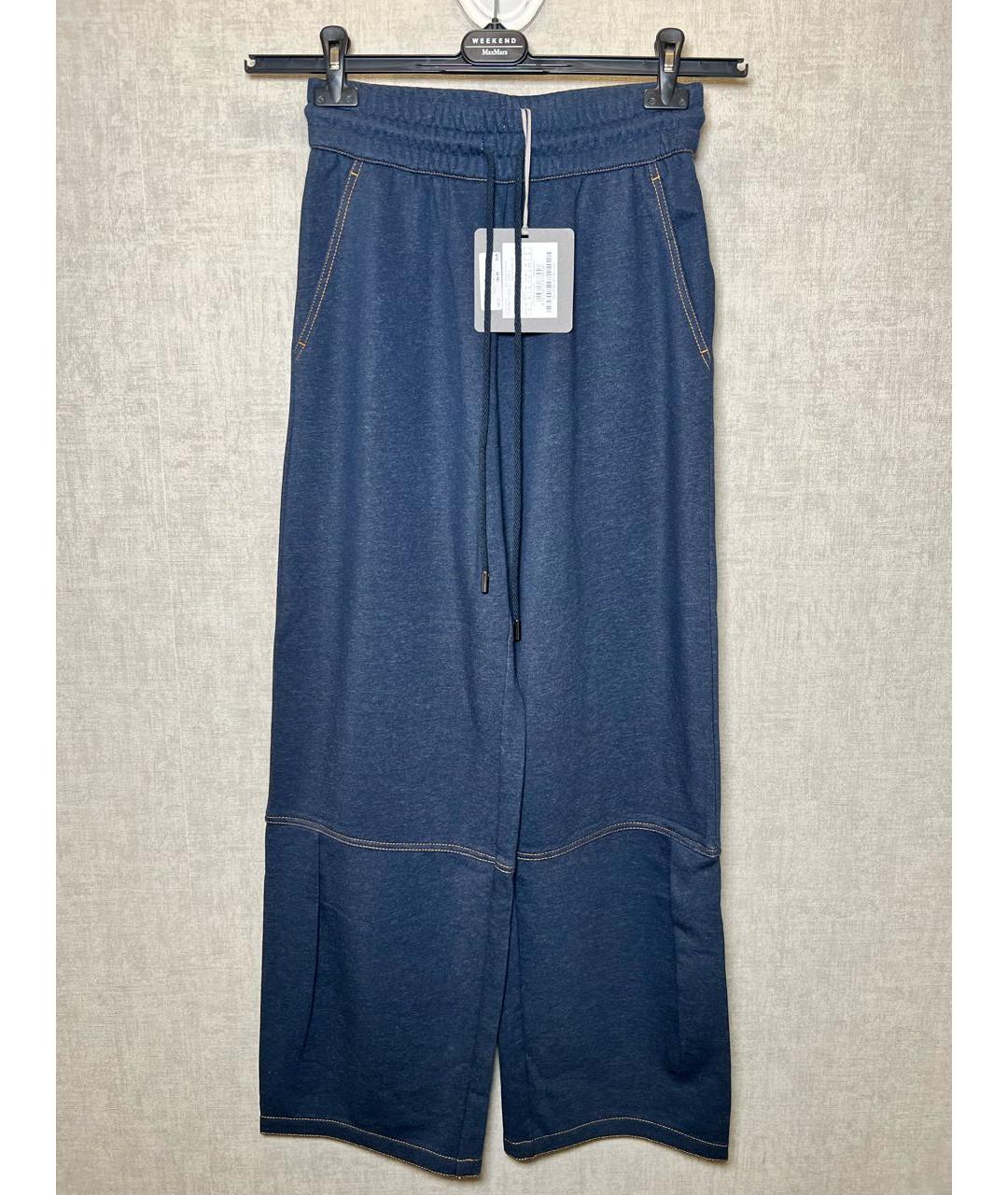 MAX MARA Темно-синий костюм с брюками, фото 3