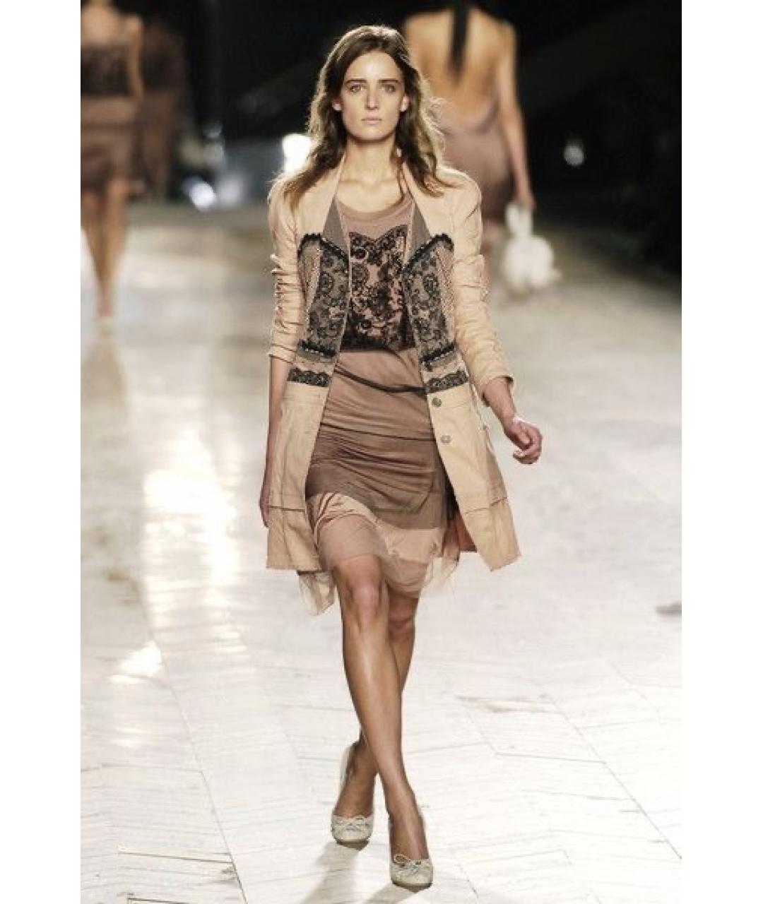 CHRISTIAN DIOR Розовое коктейльное платье, фото 2