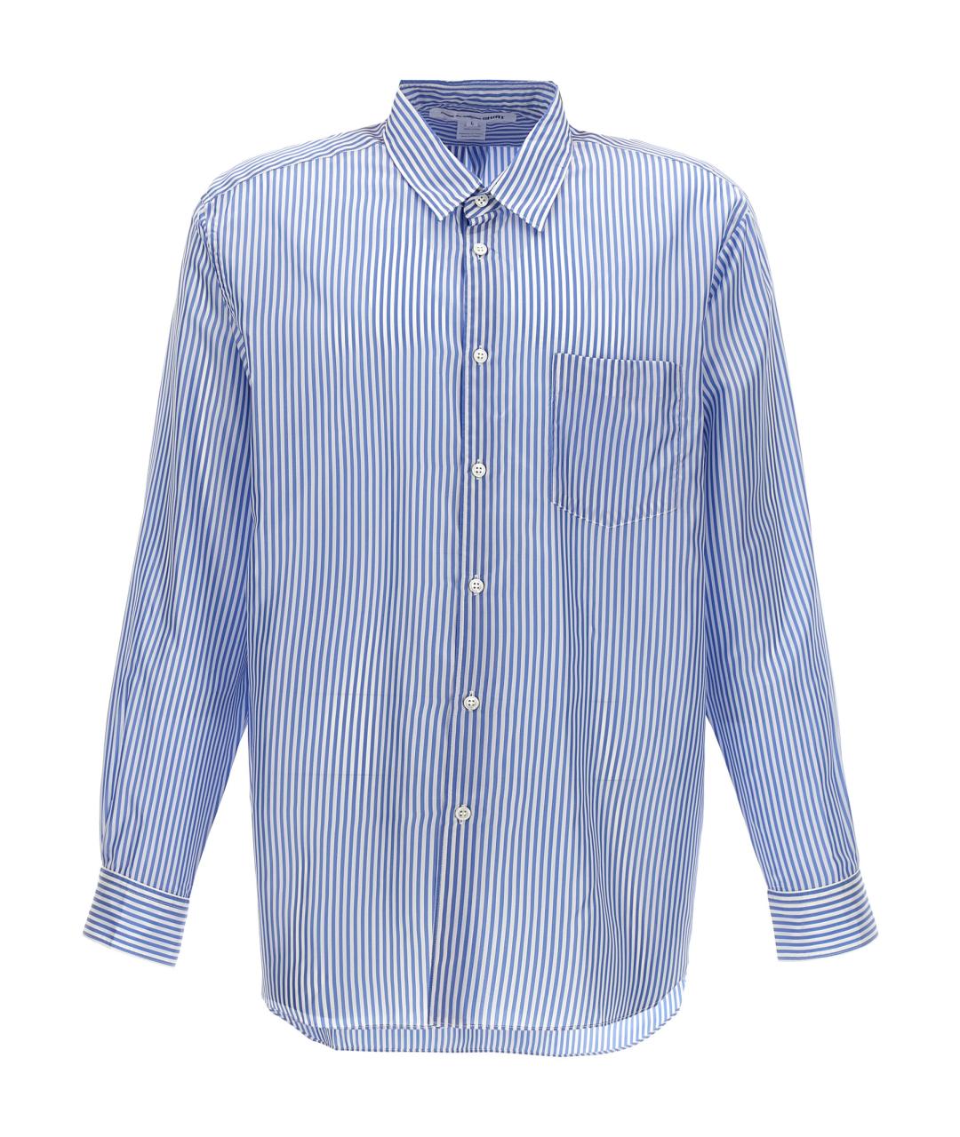 COMME DES GARÇONS SHIRT Голубая кэжуал рубашка, фото 1