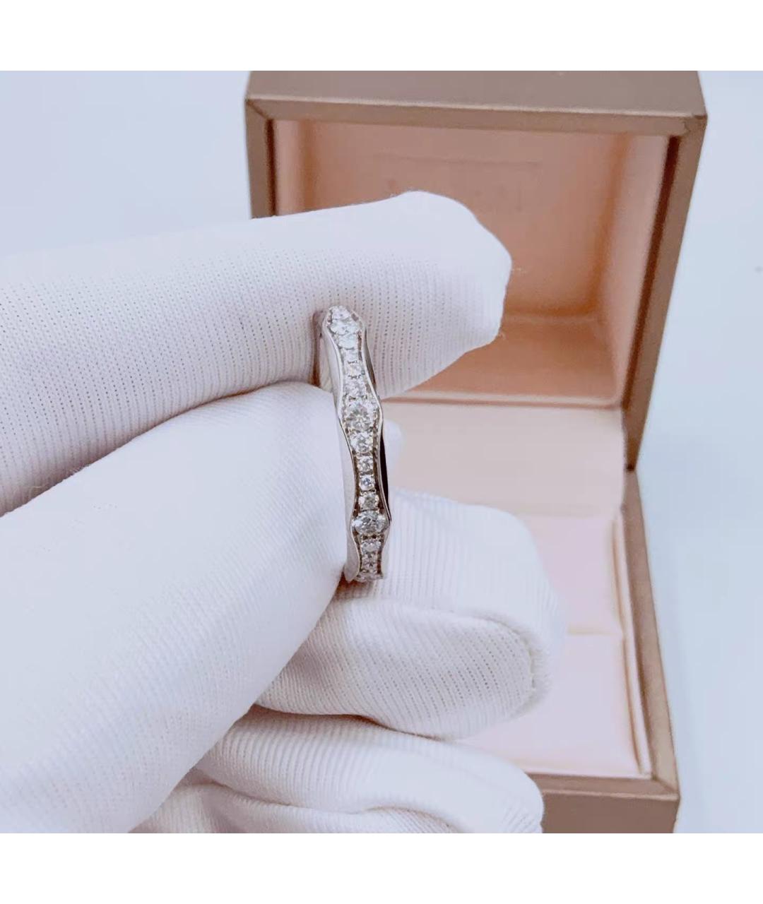 BVLGARI Белое платиновое кольцо, фото 4