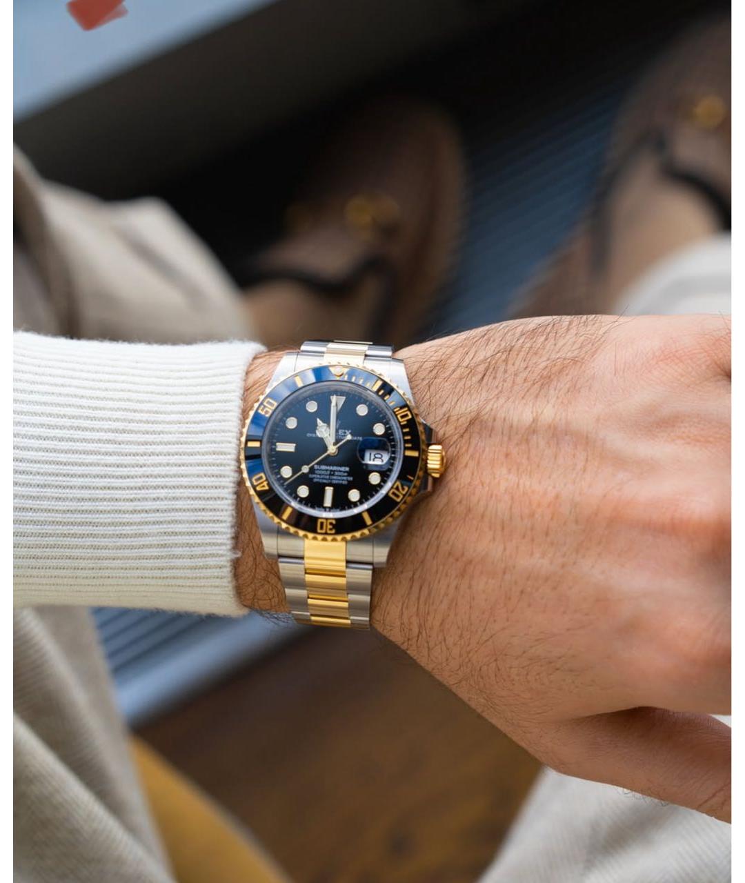 ROLEX Часы из желтого золота, фото 7
