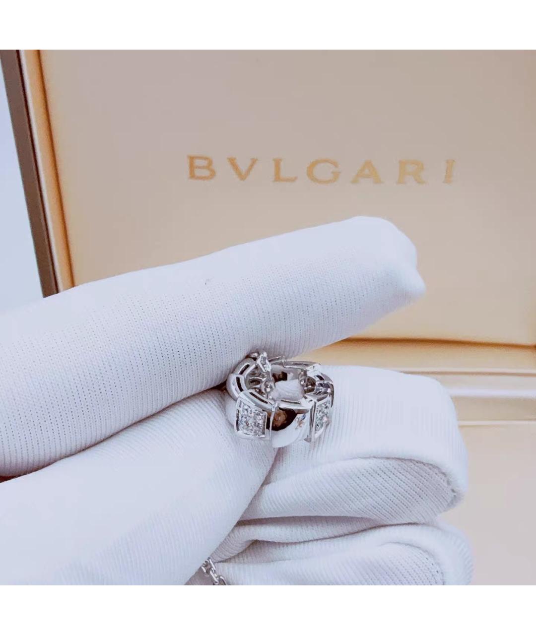 BVLGARI Белое колье из белого золота, фото 5