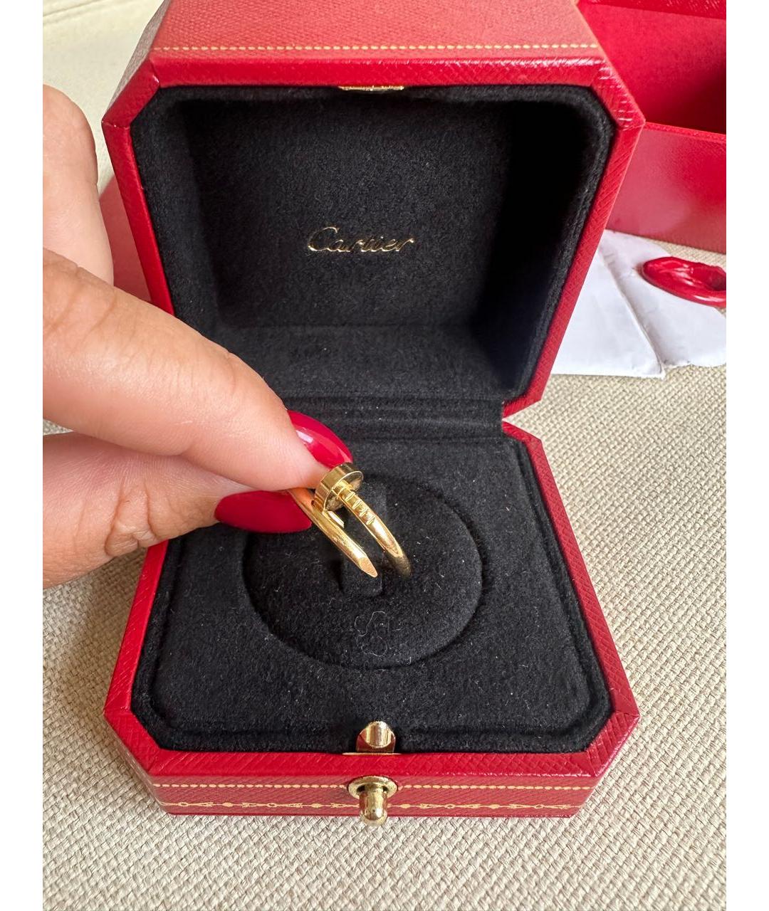 CARTIER Желтое кольцо из желтого золота, фото 4