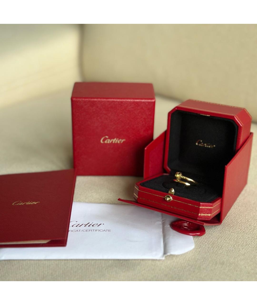 CARTIER Желтое кольцо из желтого золота, фото 2