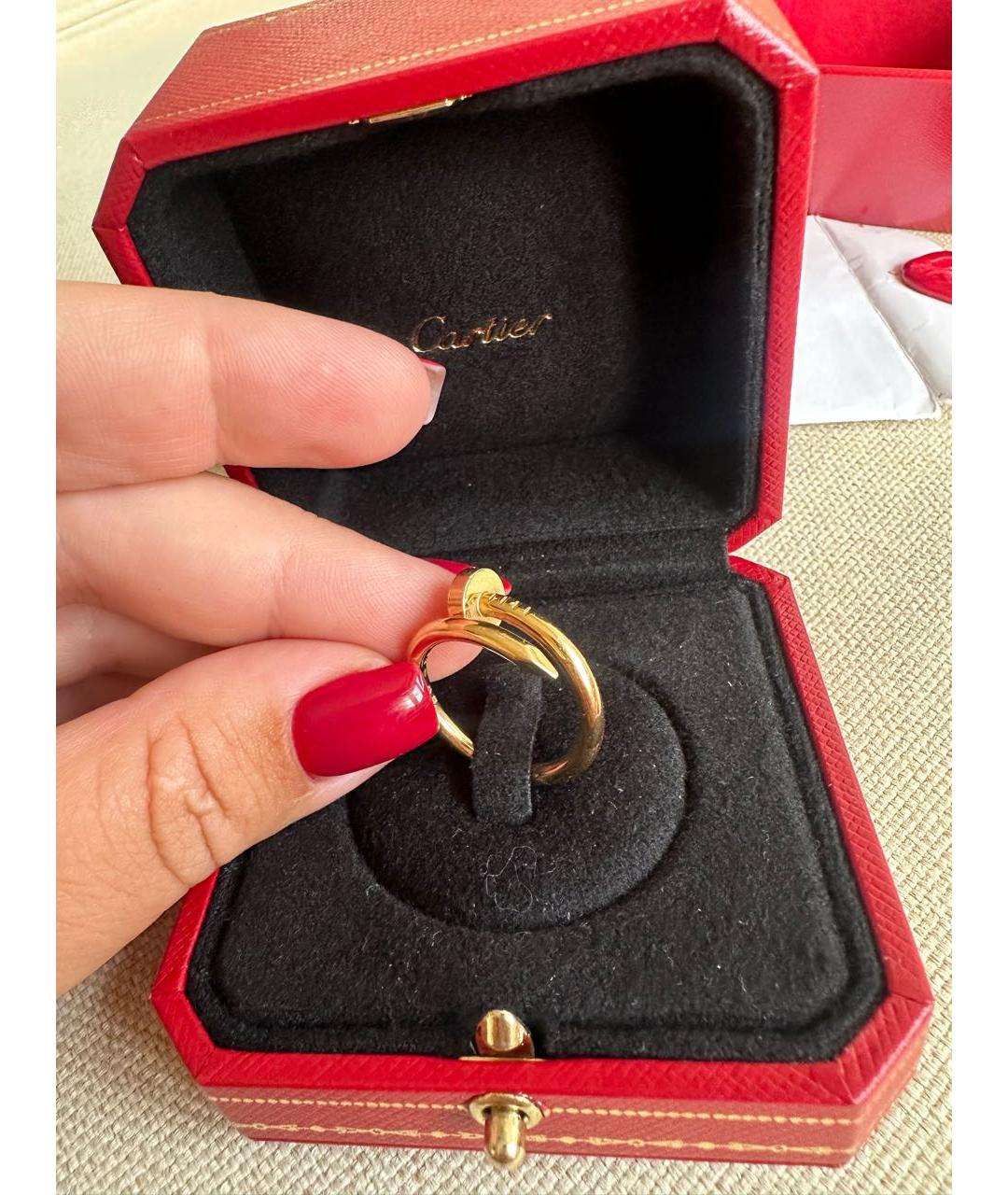CARTIER Желтое кольцо из желтого золота, фото 3