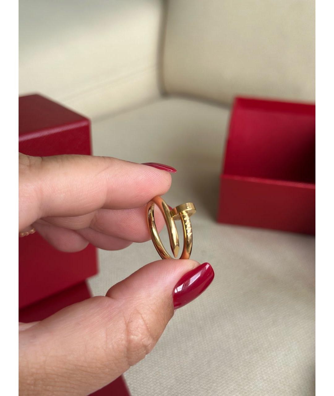 CARTIER Желтое кольцо из желтого золота, фото 5