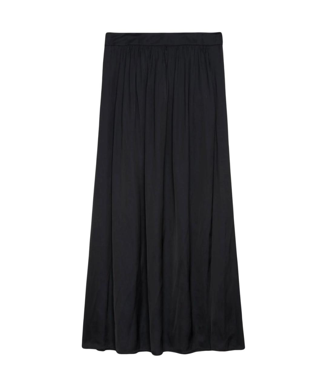 ZADIG & VOLTAIRE Черная полиэстеровая юбка макси, фото 1