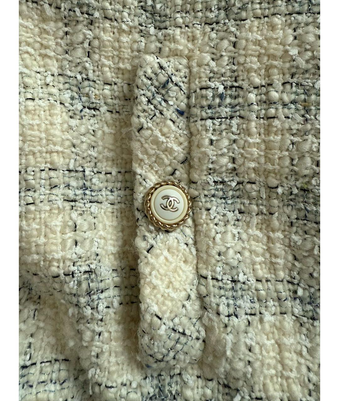 CHANEL Твидовый жакет/пиджак, фото 8