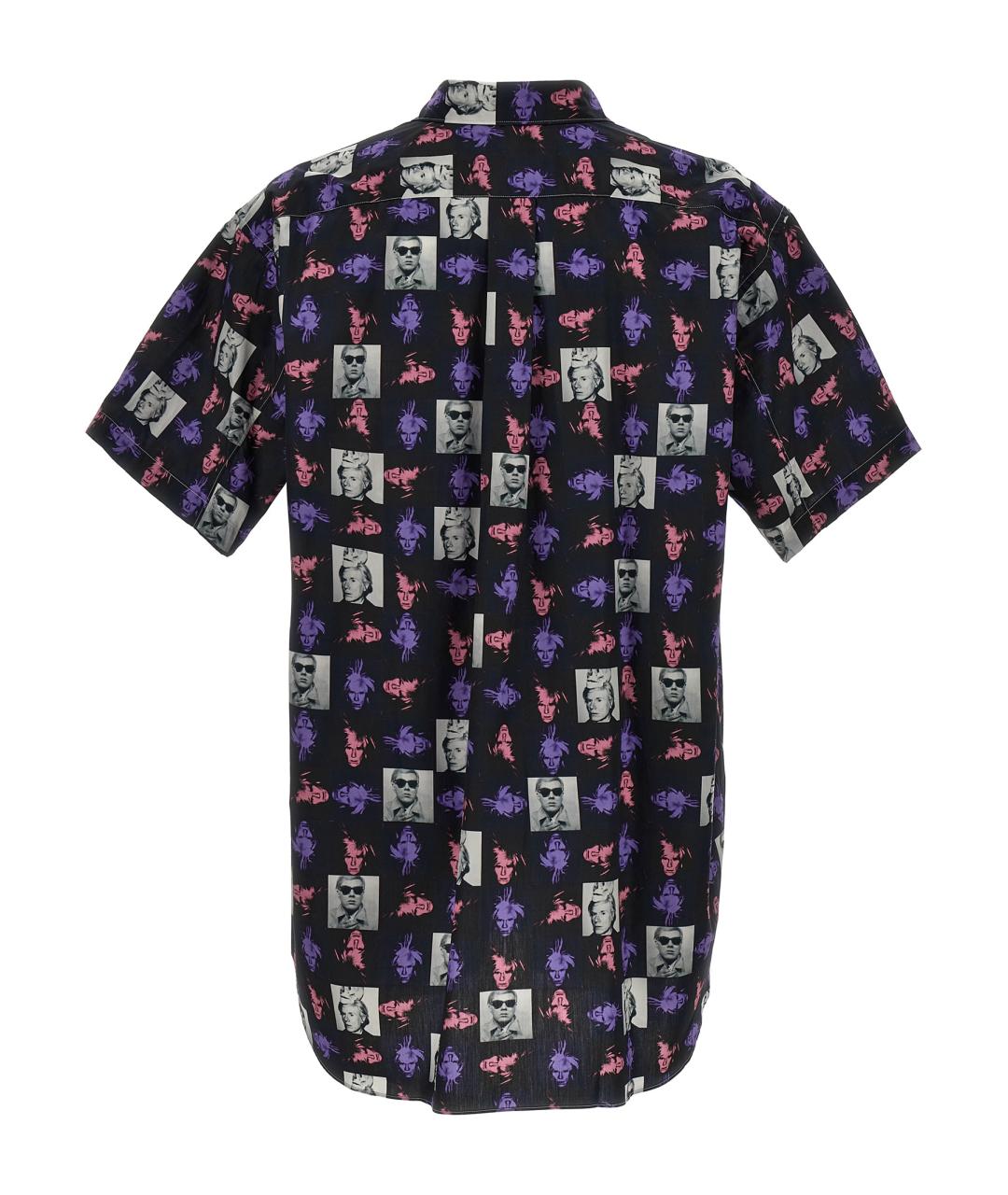 COMME DES GARÇONS SHIRT Мульти хлопковая кэжуал рубашка, фото 2