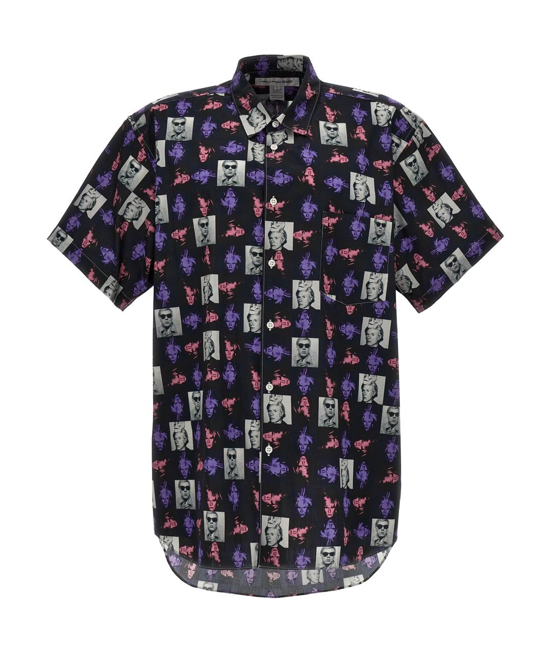 COMME DES GARÇONS SHIRT Мульти хлопковая кэжуал рубашка, фото 1