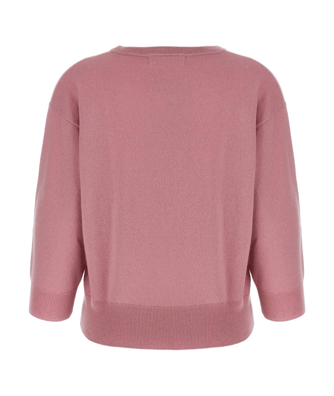 EXTREME CASHMERE Розовый кашемировый кардиган, фото 2