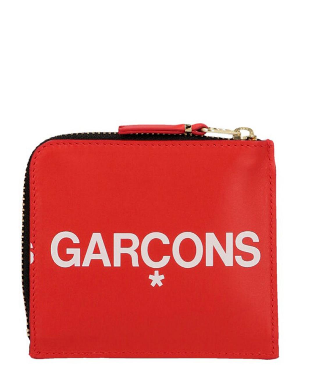 COMME DES GARÇONS WALLET Красный кожаный кошелек, фото 2