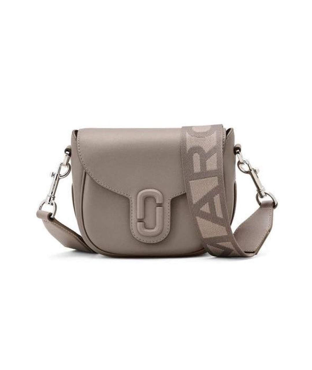 MARC BY MARC JACOBS Бежевая кожаная сумка через плечо, фото 1
