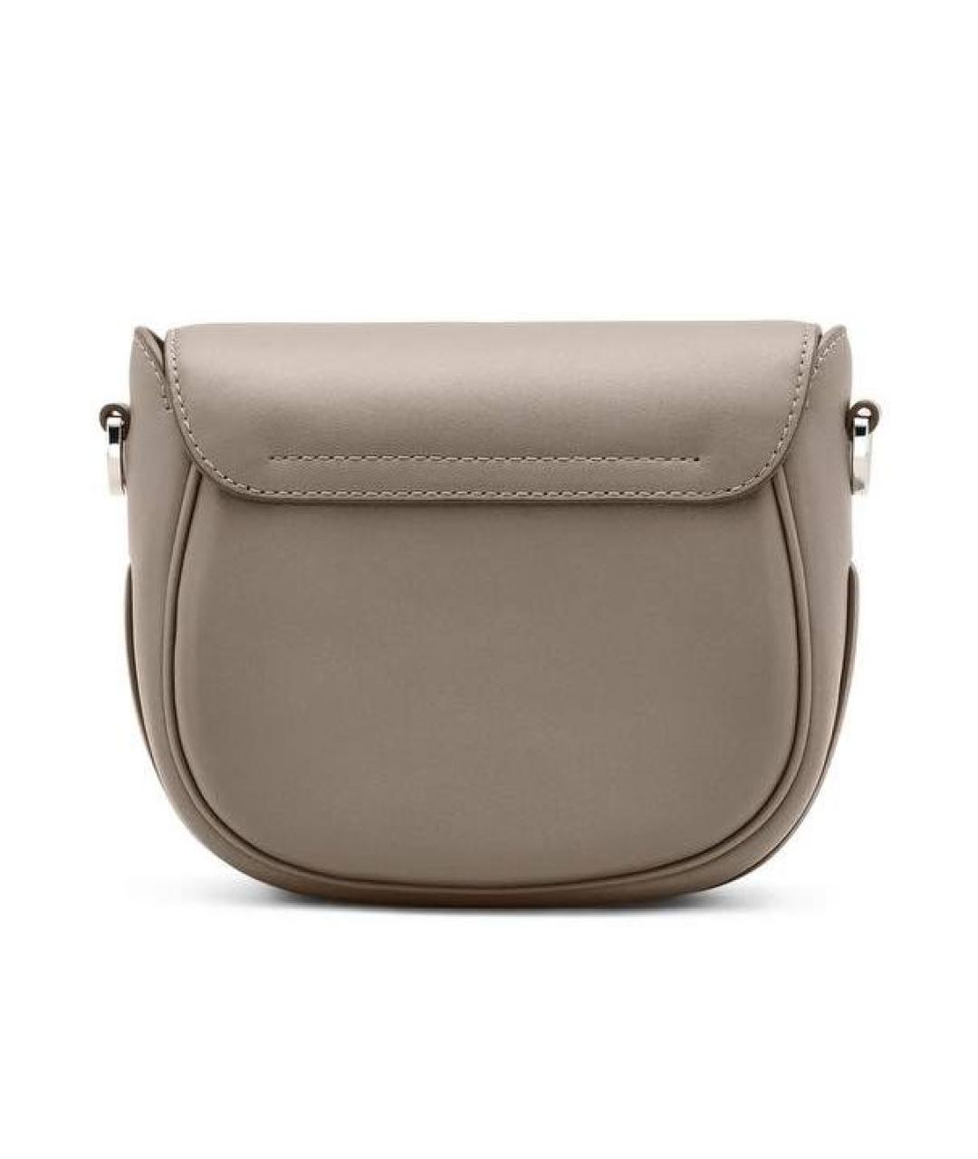 MARC BY MARC JACOBS Бежевая кожаная сумка через плечо, фото 2