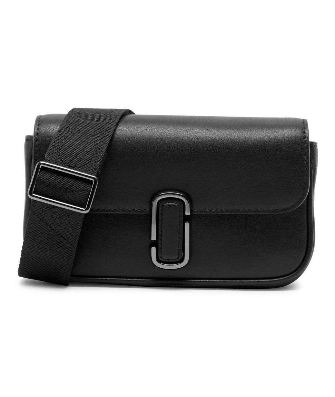 MARC BY MARC JACOBS Черная кожаная сумка через плечо, фото 2