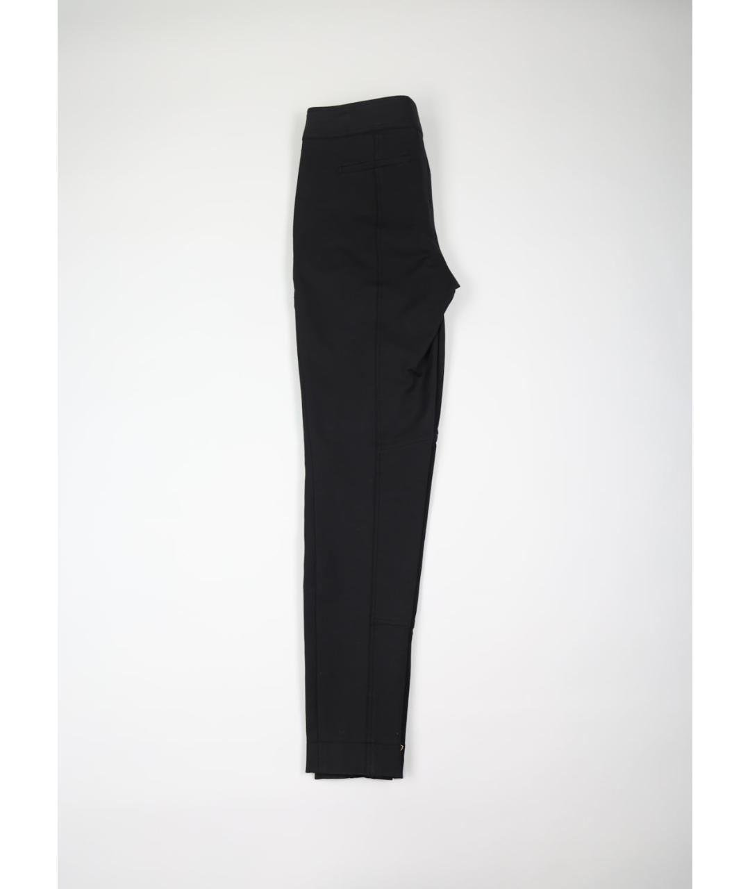 TOM FORD Черные хлопковые прямые брюки, фото 2