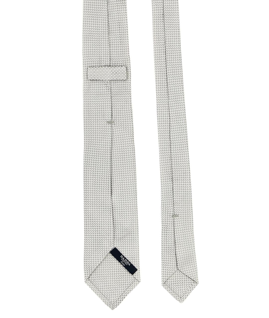 BARBA Серебрянный галстук, фото 2