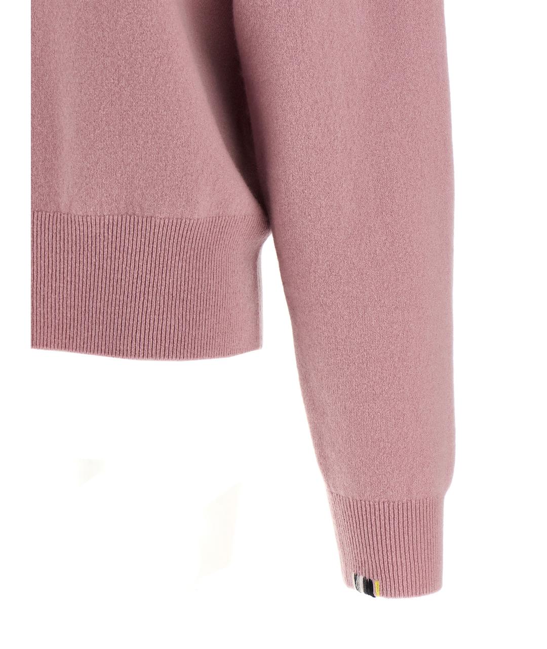 EXTREME CASHMERE Розовый кашемировый джемпер / свитер, фото 4