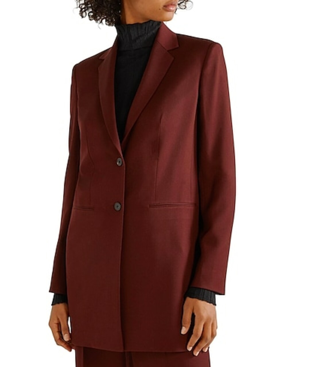 THE ROW Бордовый шерстяной жакет/пиджак, фото 2