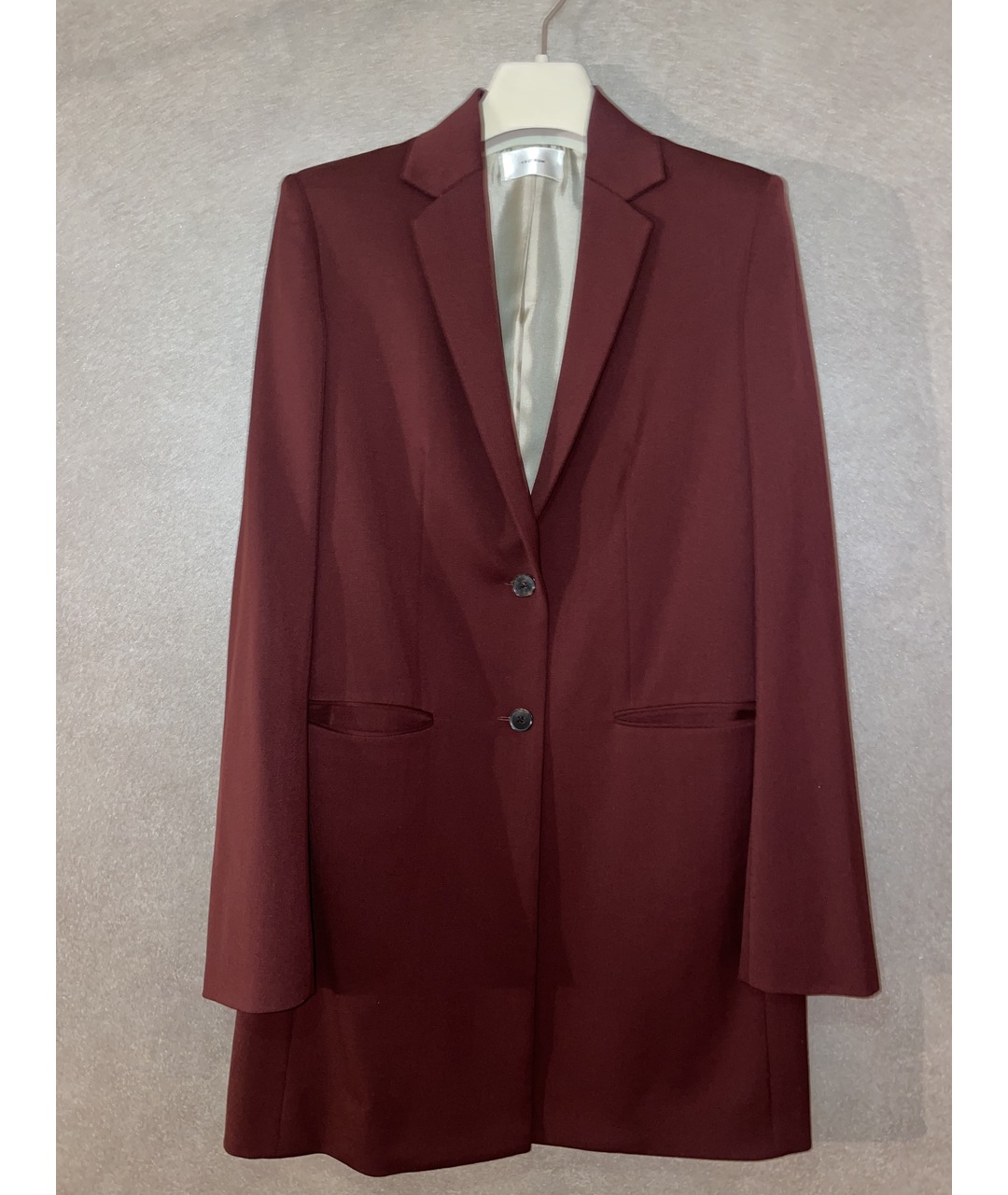 THE ROW Бордовый шерстяной жакет/пиджак, фото 4