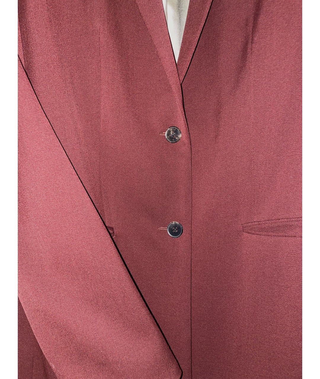 THE ROW Бордовый шерстяной жакет/пиджак, фото 6