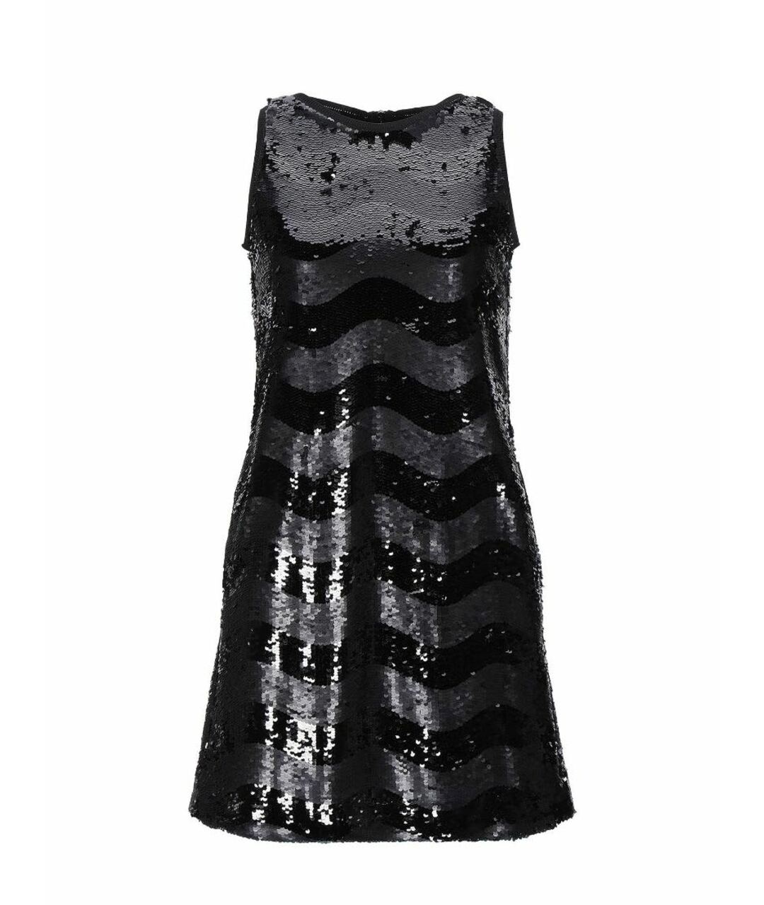 EMPORIO ARMANI Черное полиэстеровое вечернее платье, фото 1