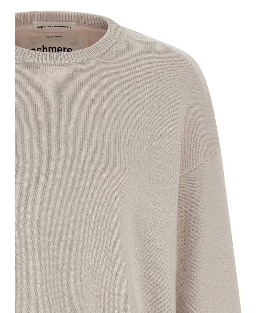 EXTREME CASHMERE Бежевый джемпер / свитер, фото 3
