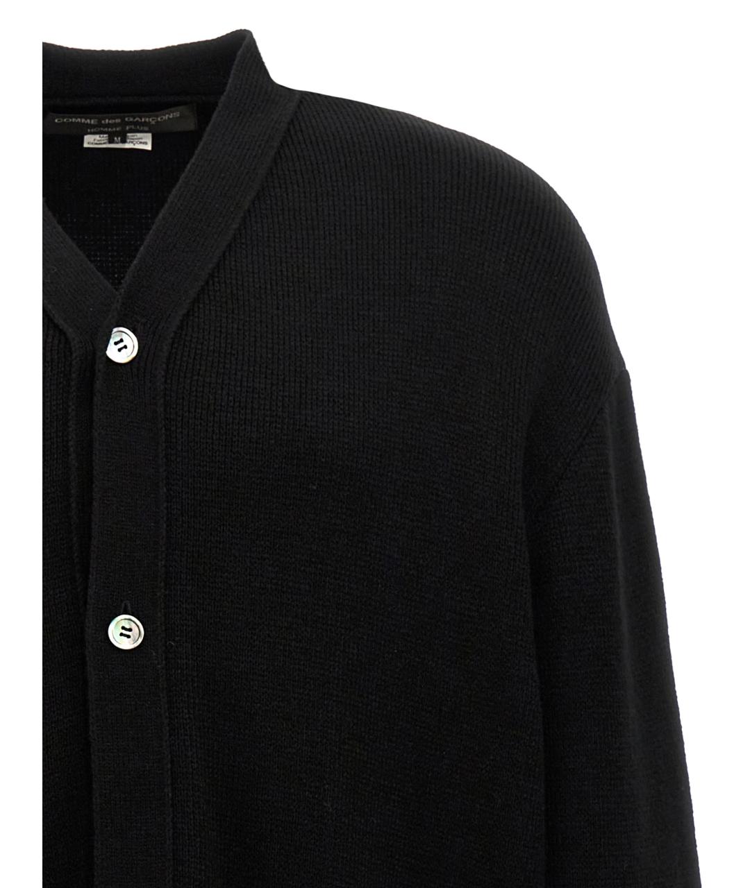 COMME DES GARÇONS HOMME PLUS Черный кардиган, фото 3