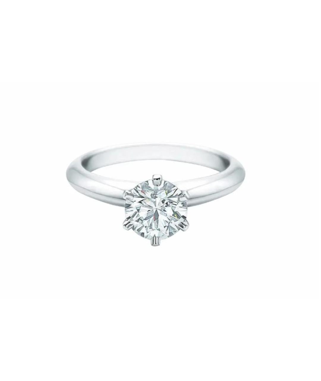 TIFFANY&CO Белое кольцо из белого золота, фото 5