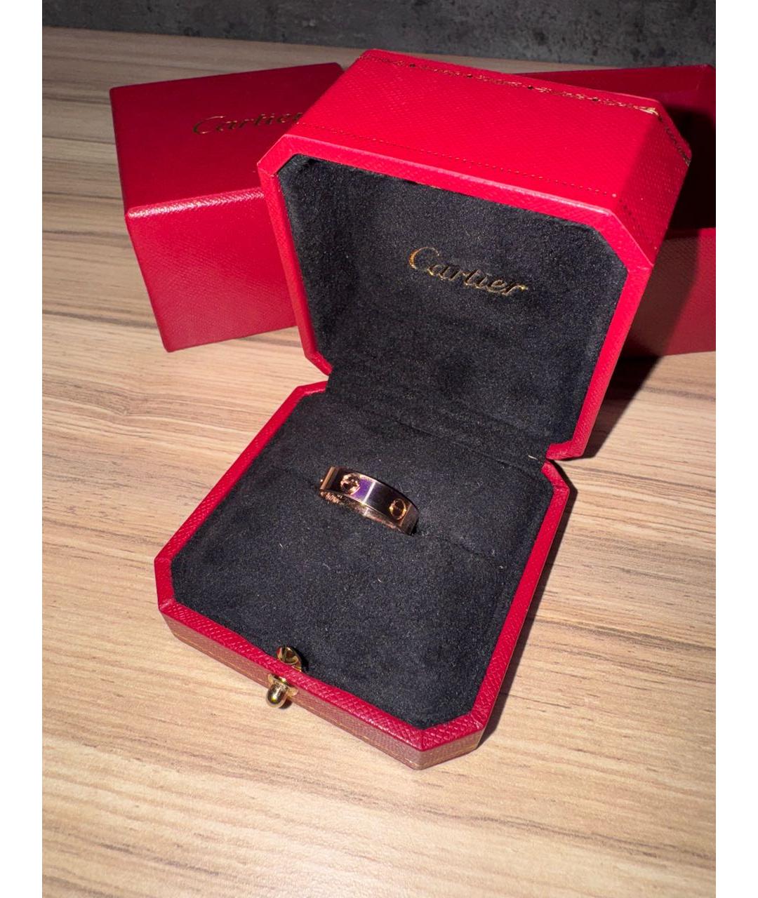 CARTIER Золотое кольцо из розового золота, фото 3