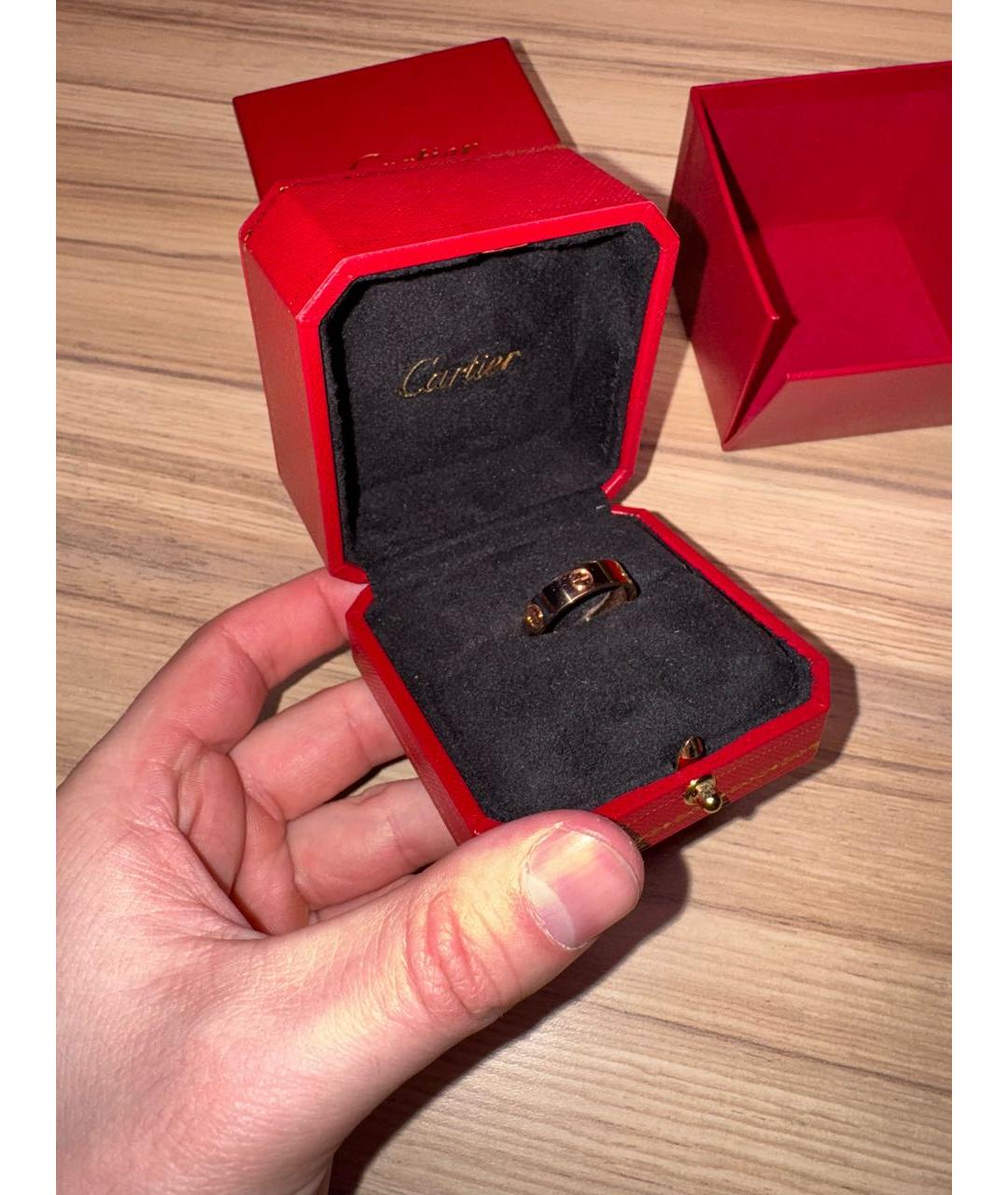 CARTIER Золотое кольцо из розового золота, фото 2