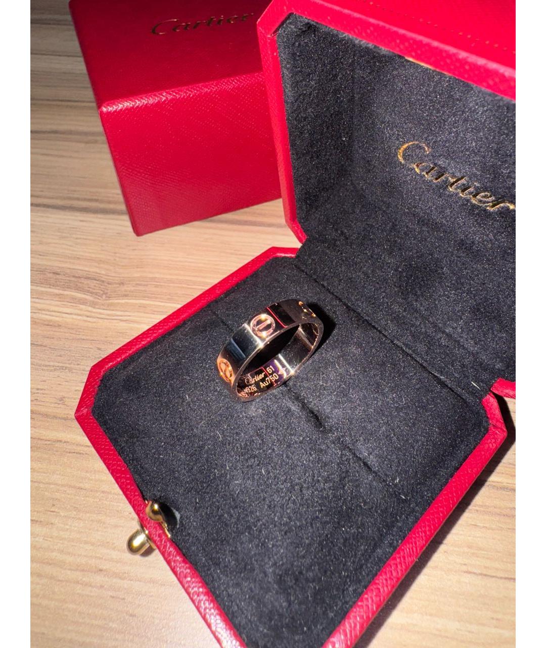 CARTIER Золотое кольцо из розового золота, фото 4