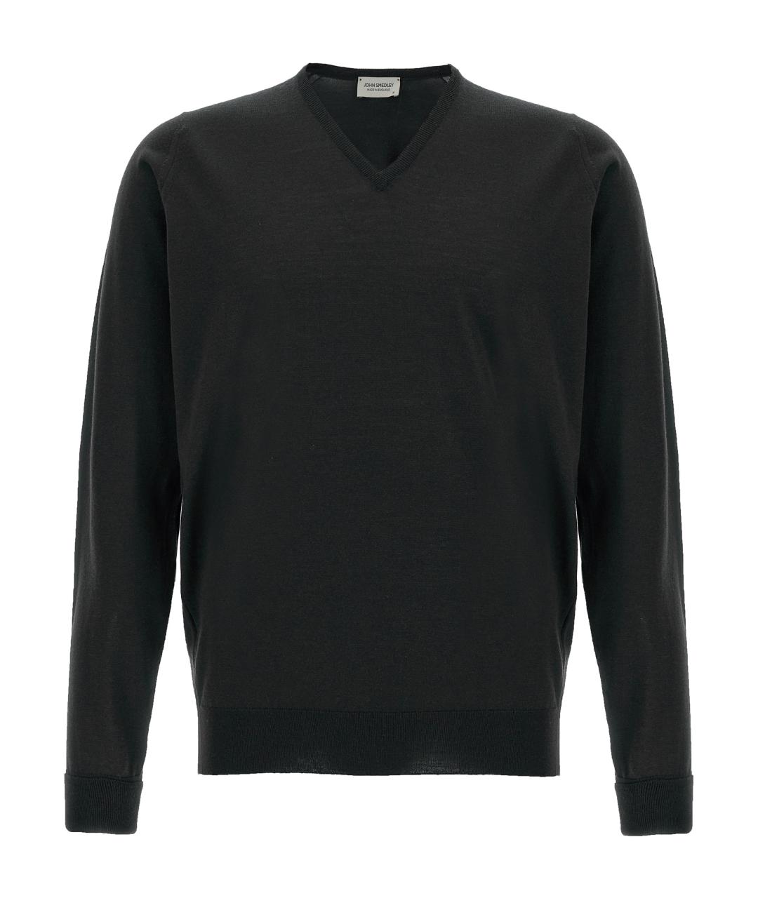 JOHN SMEDLEY Черный джемпер / свитер, фото 1