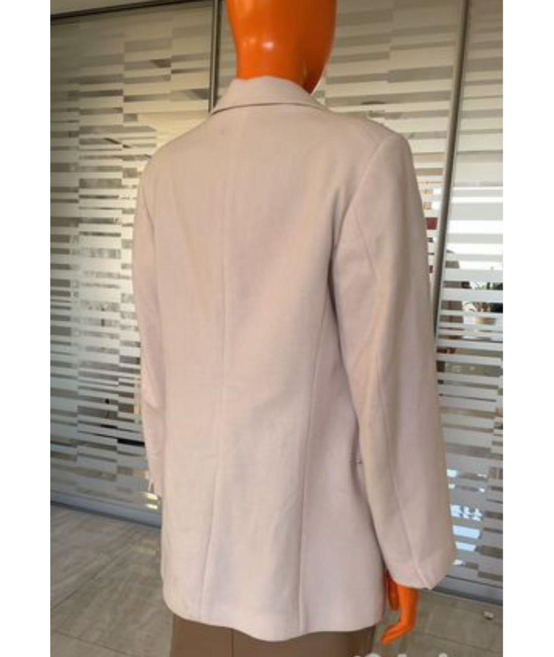 JIL SANDER Розовый шерстяной жакет/пиджак, фото 2