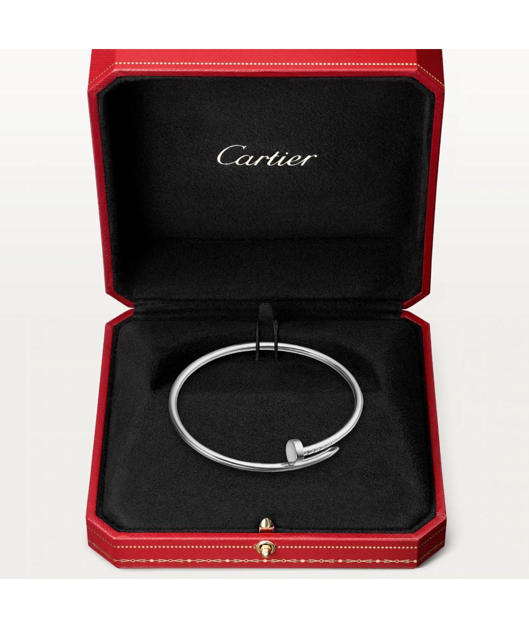 CARTIER Белый браслет из белого золота, фото 6