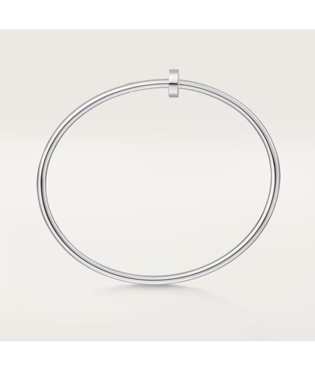 CARTIER Белый браслет из белого золота, фото 4