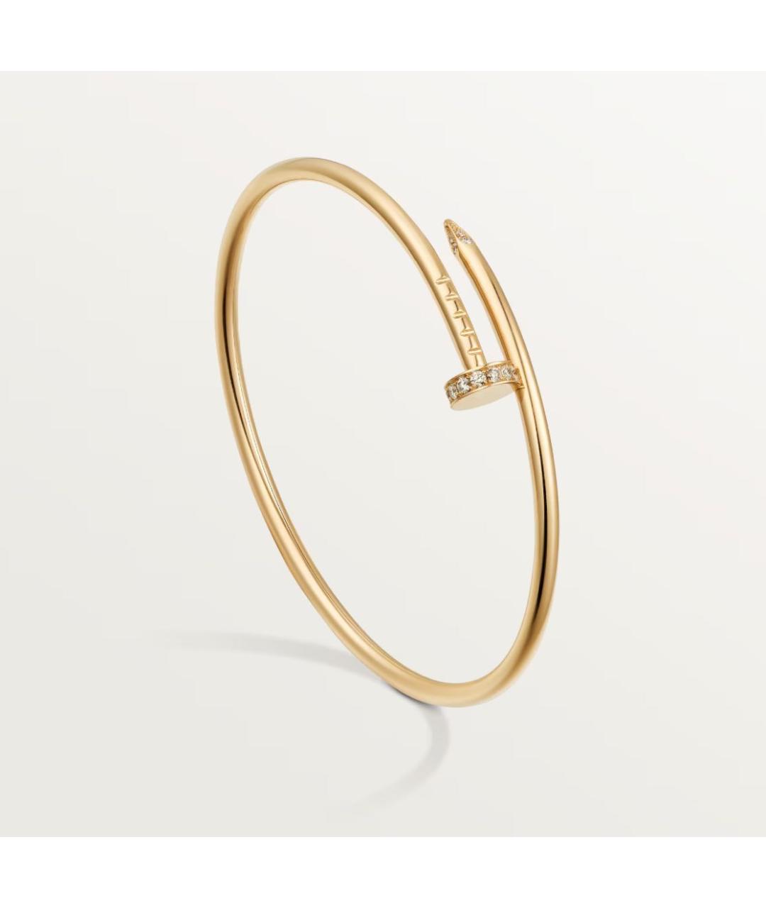 CARTIER Золотой браслет из желтого золота, фото 2