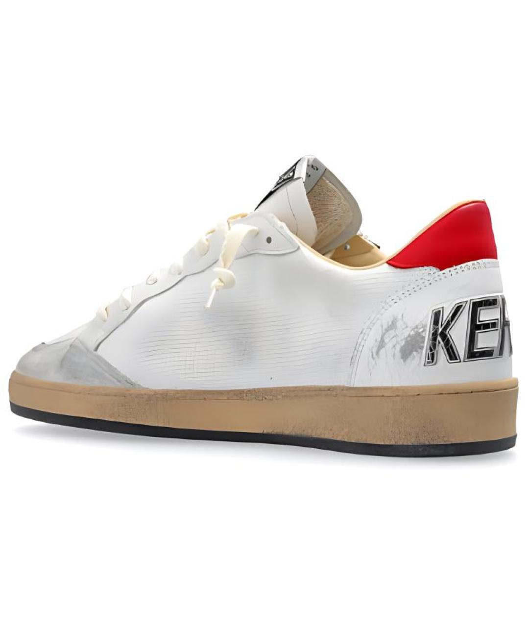 GOLDEN GOOSE DELUXE BRAND Белые низкие кроссовки / кеды, фото 4